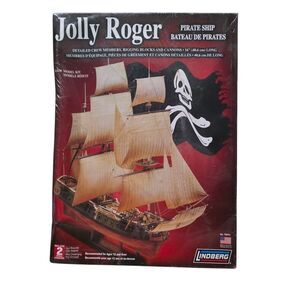 Jolly Roger Pirate Ship Model Kit